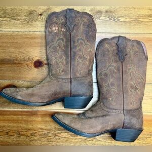 Justin Cowboy Boots | Sorrel Apache Kickers L2551 | Women’s 9.5 B